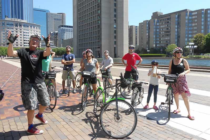Boston: 2.5-Hour City View Bike Tour - North End streets and Copley Square landmarks in one sweep