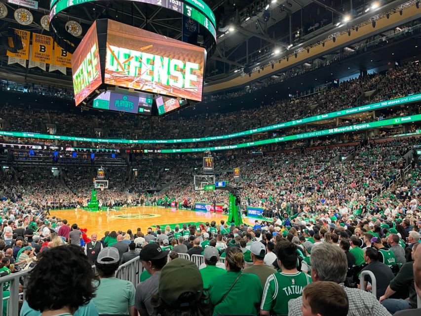 Boston: Boston Celtics Basketball Game Ticket at TD Garden - Rules That Matter on Game Night
