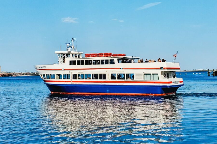 Boston: Boston Harbor Sunset Cruise - Boat Comfort and Seating: Outdoors, Indoors, and Weather