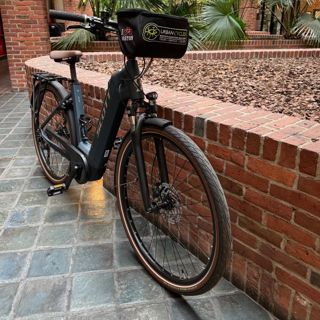 Boston Electric Assist Bicycle Rental - Riding at Your Pace, Guided by a Bike Concierge Mindset