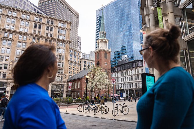 Boston Food & History: Pizza, North End & Freedom Trail - Granary Burying Ground: where the famous Revolutionary names stay quiet