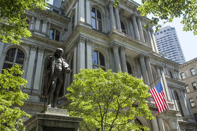 Boston: Freedom Trail History Tour and Brewery Taste - Benjamin Franklin area, Boston Latin School, and the church layers