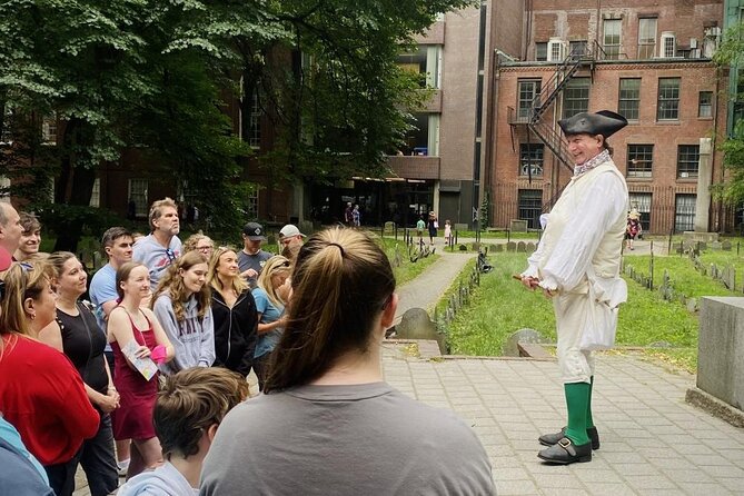 Boston Freedom Trail Walking Tour with Costumed Guide - Boston’s Oldest Commercial Building and the Publishing Story