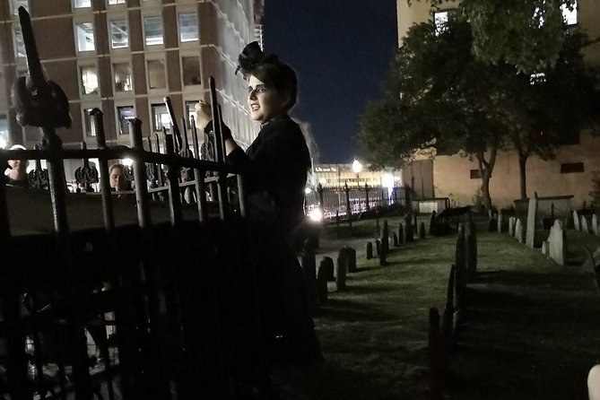 Boston Ghosts and Gravestones Trolley Tour - Half walking means you should plan like it’s night hiking