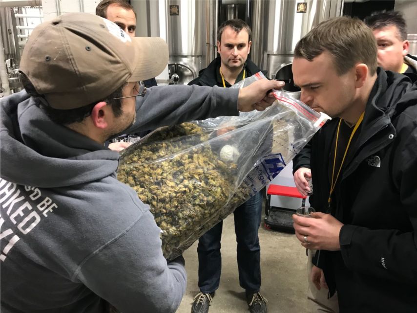 Boston: Guided Craft Brewery Tour with a Snack - Up to 12 Tastings Plus a Snack: The Smart Way to Keep Your Night Comfortable