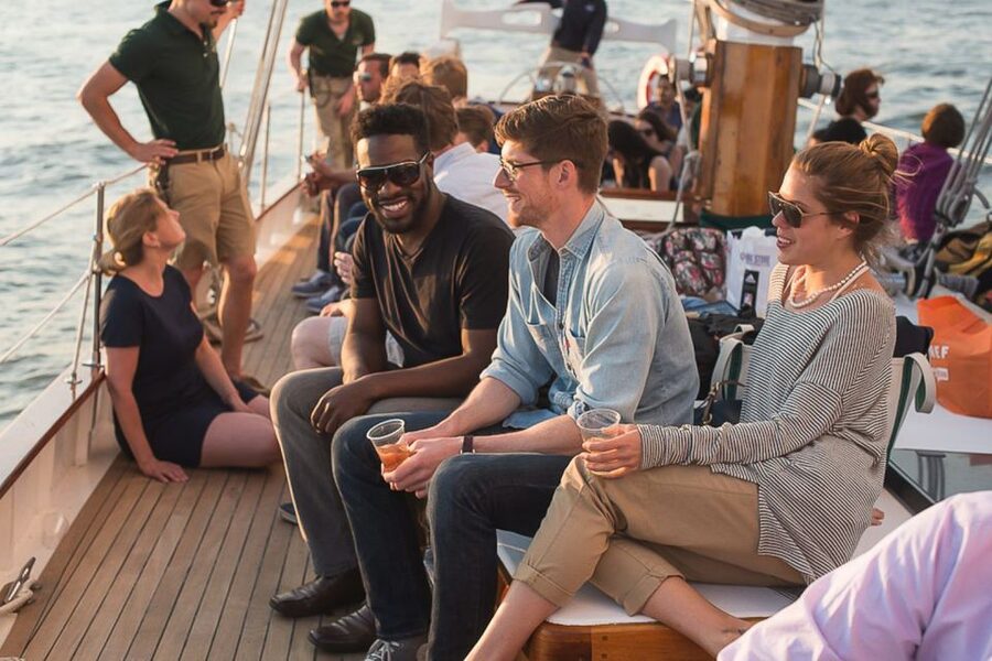 Boston: Harbor Champagne Sunset Sail from Rowes Wharf - Onboard Comfort, Toilets, and What to Wear