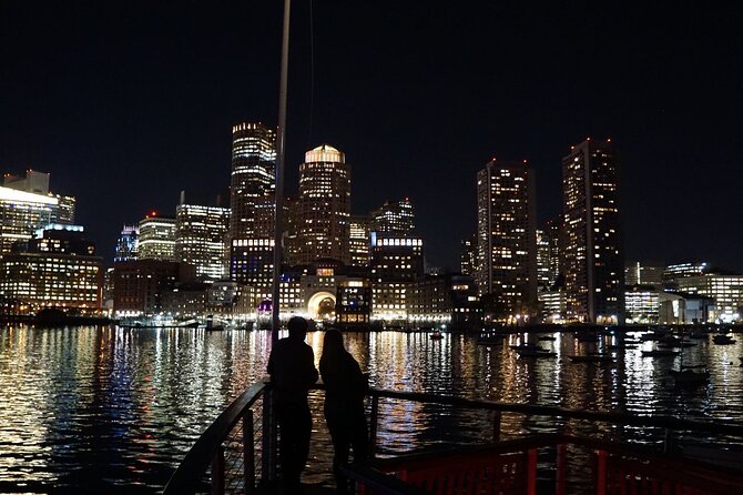 Boston Harbor Night Cruise - Choosing open-air or cabin seating (and staying warm)