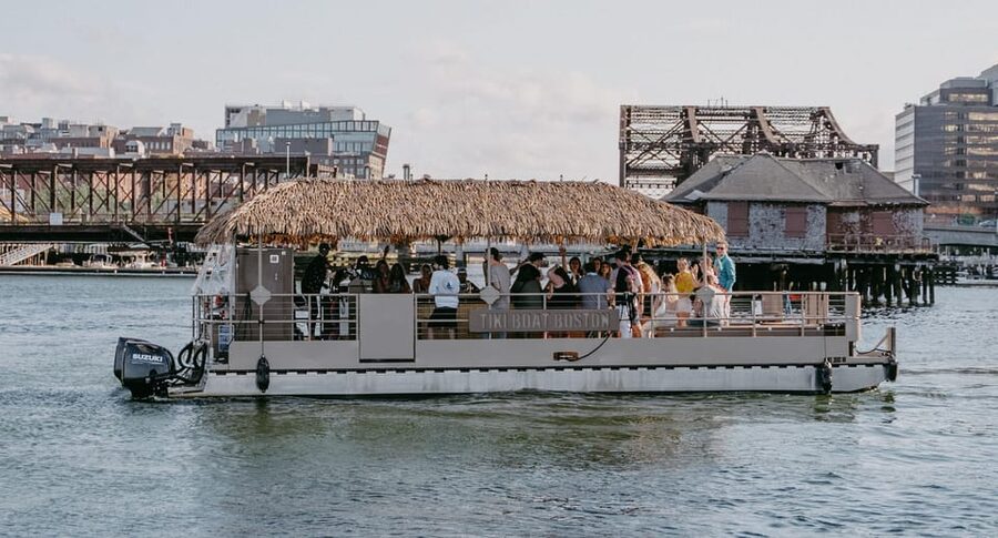 Boston Harbor: Tropical Boston Boat Cruises - The onboard bar and tropical cocktails, and how to budget