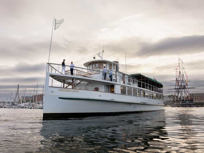 Boston Harbor: Winter Holiday Weekend Brunch Cruise - The cruise route: USS Constitution and Boston Harbor Islands views