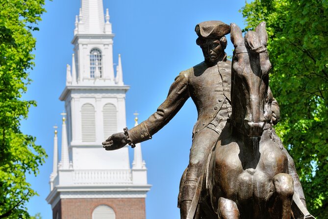 Boston Haunted History Self-Guided Walking Audio Tour - Granary Burying Ground for big names, unmarked graves, and lingering spirits
