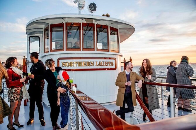 Boston Holiday Cocoa Cruise - Rowes Wharf boarding, heated salon seating, and how to get the best views