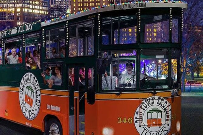 Boston Holiday Sights and Festive Nights Trolley Tour - Key moments to know before you hop on
