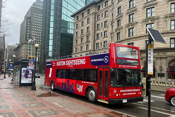 Boston Hop-On Hop-Off All Day Sightseeing Tour - Trinity Church to Newbury Street From 547 Boylston St: Big Streets, Easy Side Trips