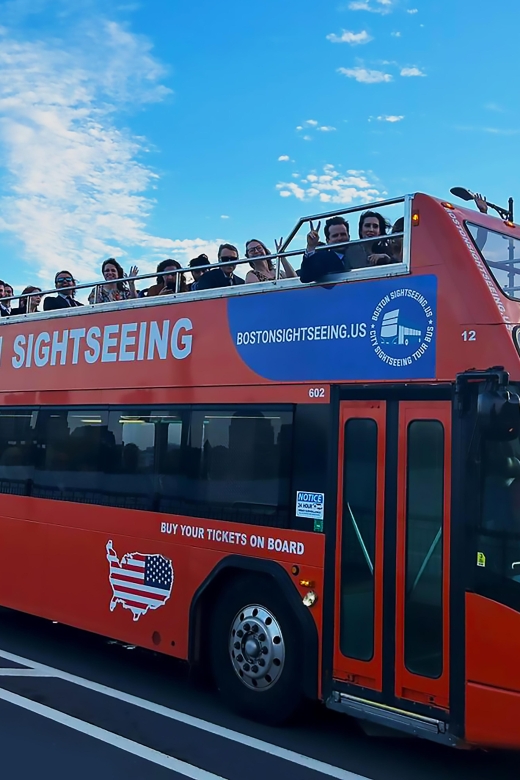 Boston: Hop-On Hop-Off Double-Decker Bus Sightseeing Tour - Why this Boston hop-on hop-off bus is a smart one-day plan