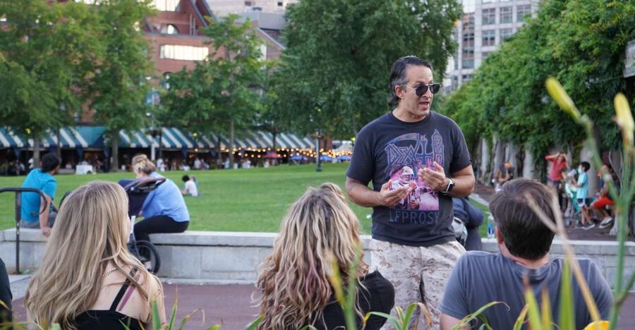 Boston: Mobsters, Mayhem and Murder Walking Tour - Boston Waterfront stops: courthouses, Bulger, and pirate-era context