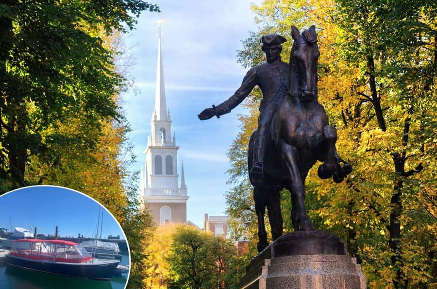 Boston: North End Walking Tour with Private Harbor Cruise - Paul Revere House, Paul Revere Mall, and the North End Build-Up