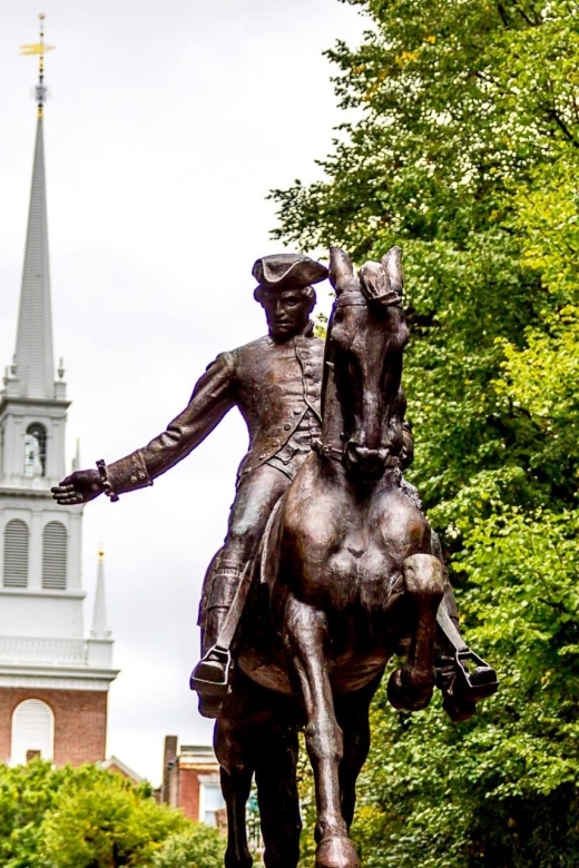 Boston: Private Driving Tour with a Local Guide - Beacon Hill by van, red brick and street layout clues