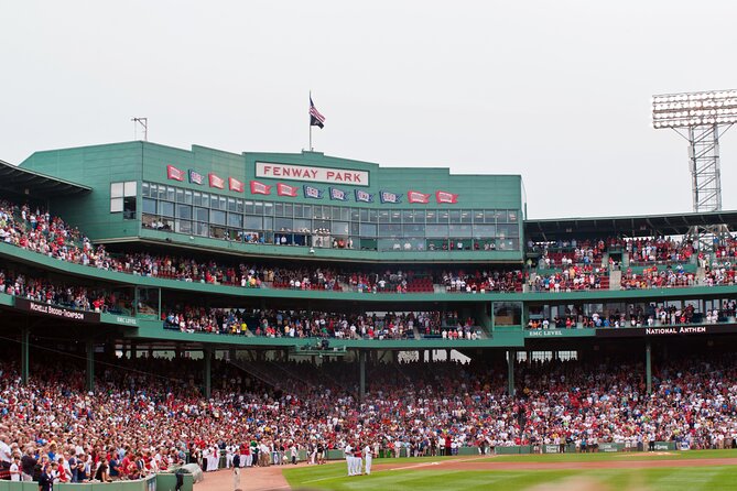 Boston Red Sox Baseball Game Ticket at Fenway Park - Entering Fenway Park, where the ball feels bigger