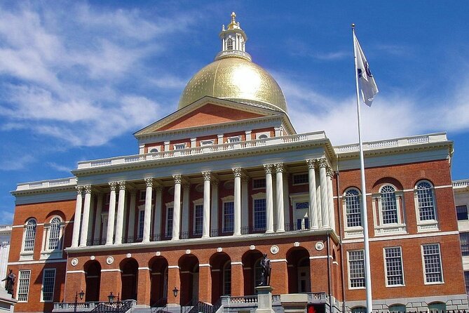 Boston's Freedom Trail: A Revolutionary Walking Tour - The walk begins at the Embrace, then jumps into Boston power
