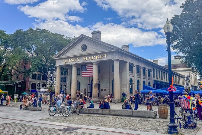 Boston's Revolutionary Path The Freedom Trail Tour - Faneuil Hall and Quincy Market, history plus something you can do afterward