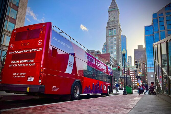 Boston Sightseeing Single Ride Pass With Double Decker Tour Bus - Logistics that help you enjoy the ride