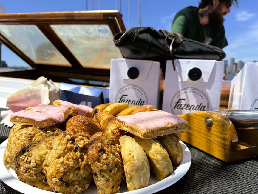 Boston: Sunday Pastry & Prosecco Sail on Boston Harbor - Brunch from Flour Bakery + Cafe: the food part is the point