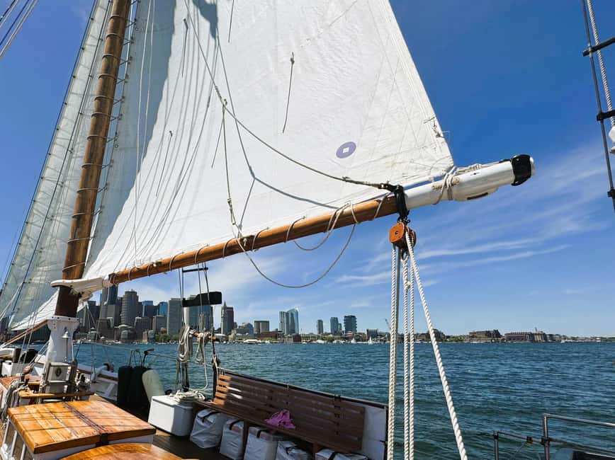 Boston: Sunday Pastry & Prosecco Sail on Boston Harbor - No formal narration: ask questions and get the real stories