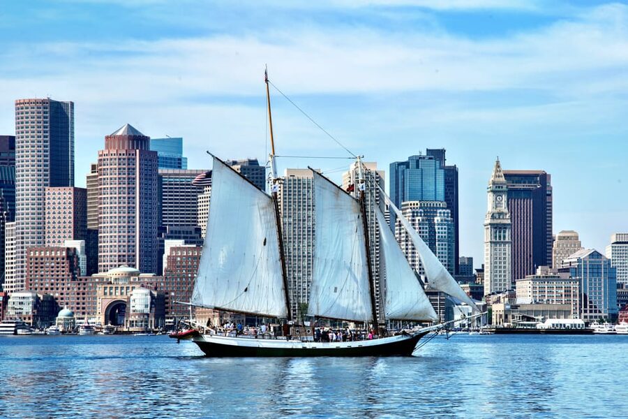 Boston: Sunset Tall Ship Harbor Cruise - Weather, stairs, and who this cruise works best for