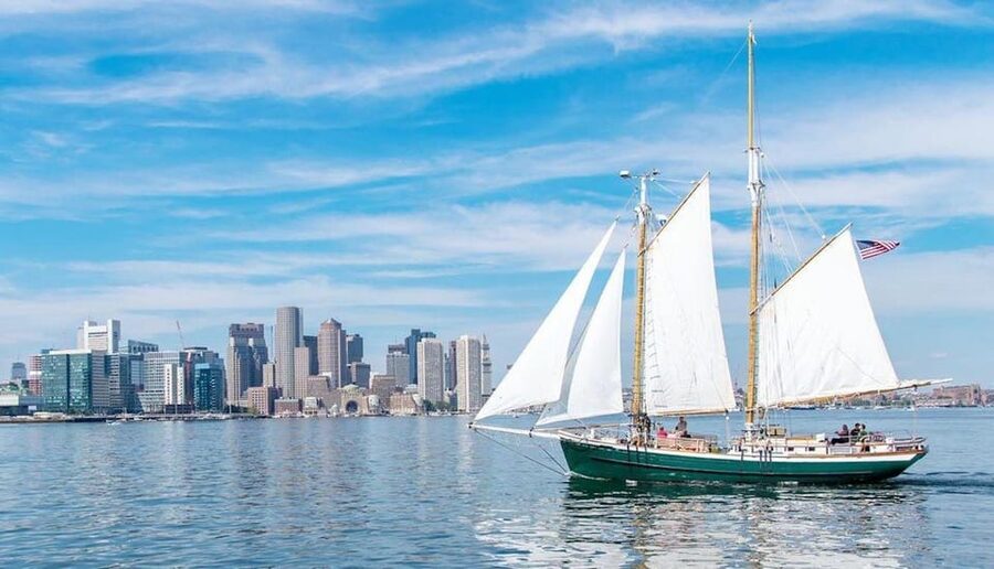Boston: Tall Ship Harbor Sail - The sailing feel: smooth, relaxed, and sometimes more active