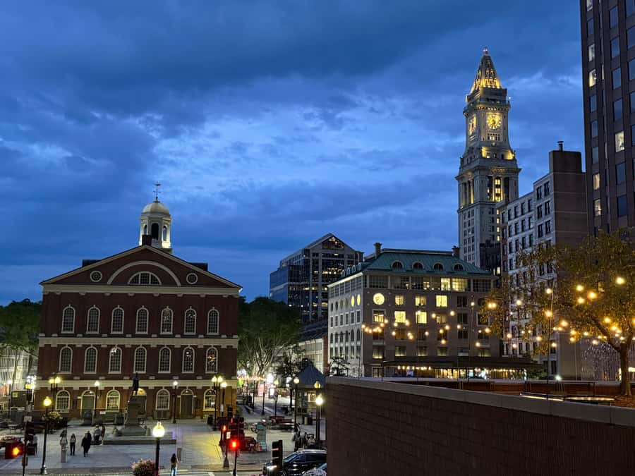 Boston: True Crime, Urban Legends, and Ghostly Tales Tour - Where the tour starts: Bill Russell Statue by the Boston Rainbow Sign