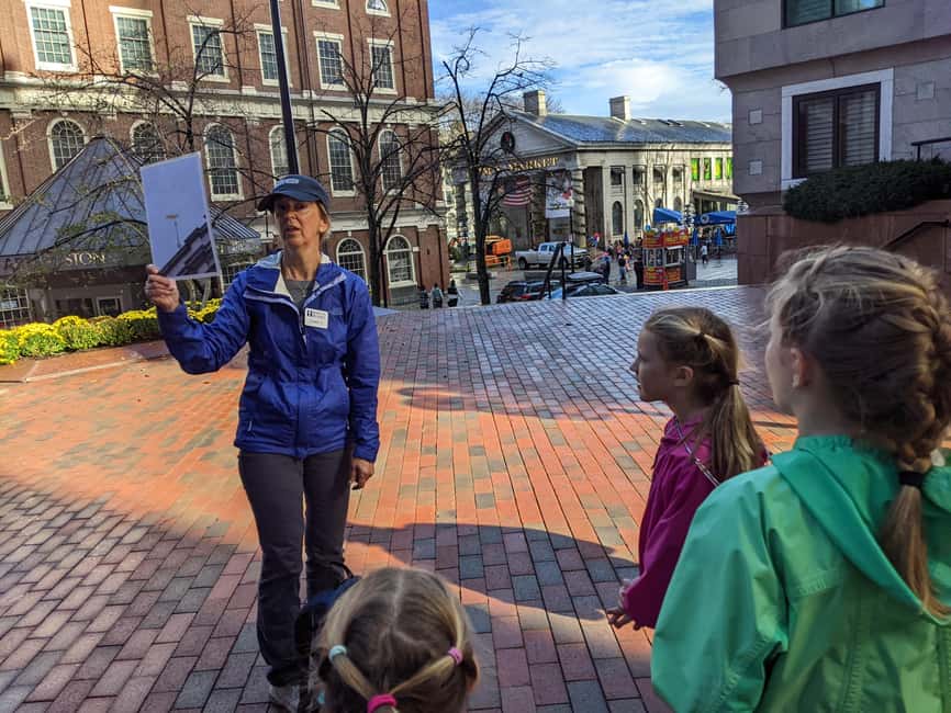 Boston Walking Tour for Children - Meeting Point at Faneuil Hall, Then Straight Into the Freedom Trail
