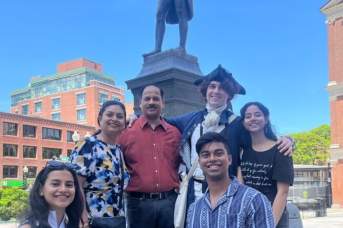Boston Walking Tour of The Freedom Trail, Small Group - Benjamin Franklin statue and the Boston Latin school connection