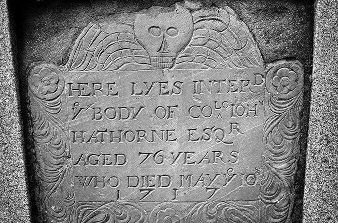 Cemetery and Witchcraft Trials Tour - Stop 2: The Burying Point, Colonial Life, and an Author Who Knows the Names