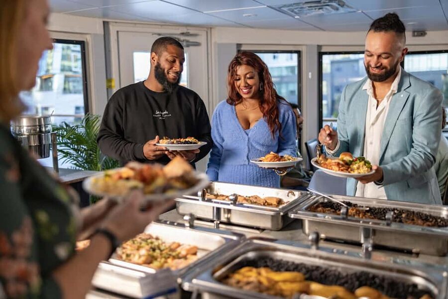 City Cruises Boston: Harbor Buffet Lunch or Dinner Cruise - Arriving at 200 Seaport Blvd: where the cruise energy starts