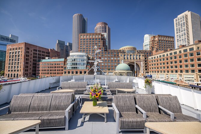 City Cruises Boston Premier Lunch Cruise - Service that keeps the meal from feeling rushed