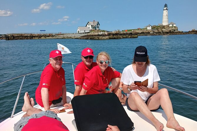 Cruise - Sightsee - Foliage in Boston, on Private Yacht Trinacria - Bunker Hill Monument from the harbor, plus the story behind it