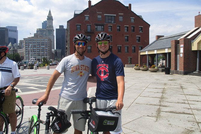 Family Friendly Guided Bike Tour of Boston - Charlestown Navy Yard: USS Constitution from the water