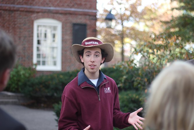 Harvard University Campus Guided Walking Tour - The Harvard Shop finish, why ending here feels right