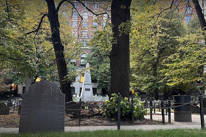 Haunted Boston’s Historic Streets Walking Guided Tour - Granary Burying Ground: Three Declaration Signers at Rest