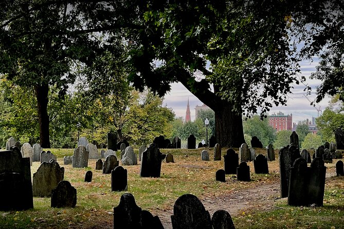 Haunted Boston’s Historic Streets Walking Guided Tour - King’s Chapel Burying Ground: Boston’s Oldest Cemetery Vibe