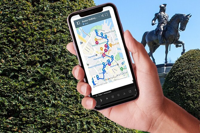 Highlights and History of Boston: GPS Guided Audio Tour - How this GPS Freedom Trail walk actually plays out