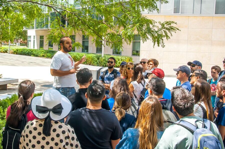 Massachusetts Institute of Technology Public Tour - A 70-minute loop under one mile, with more than outside photos