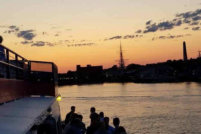 Narrated Sunset Cruise of Boston Harbor - Onboard experience: narration quality, bar service, and sound reality