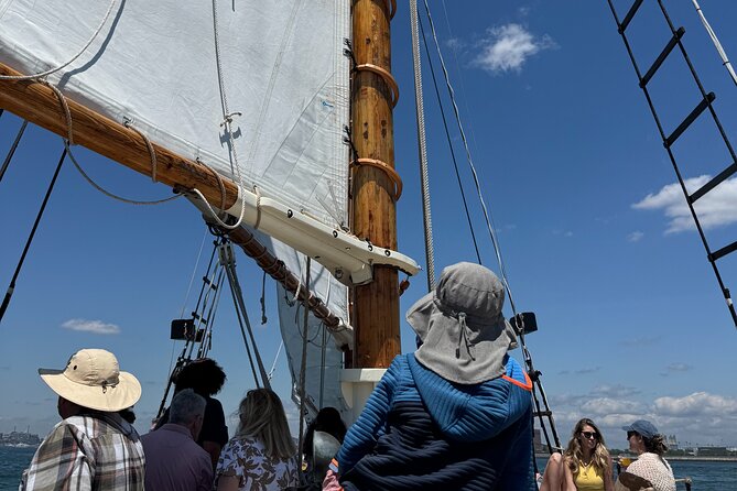Pastries & Prosecco Aboard a Tall Ship in Boston Harbor - Crew Energy and Personality: Captain Fredo, Jess, and Max