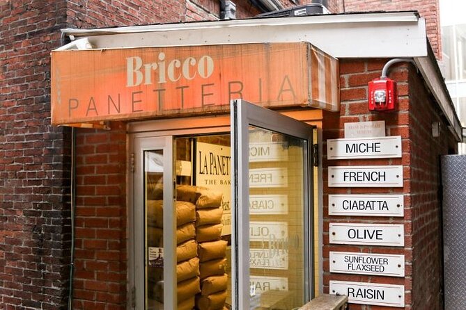 Public North End Neighborhood Tour - Two Bricco Stops, Bread Bakery Magic, and the Salumeria Pairing Style