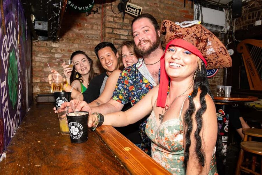 Salem: Boos and Brews Haunted Pub Crawl - The Drinking Games and Devil’s Touch Moment