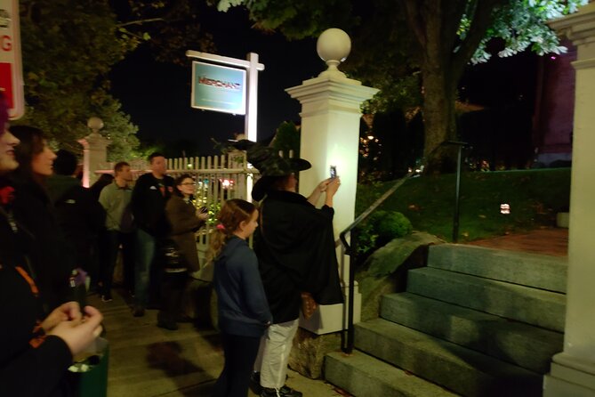 Salem Ghost Tour: Witches & Wicked Whispers - Start at 210 Essex St, End at Wicked Good Books