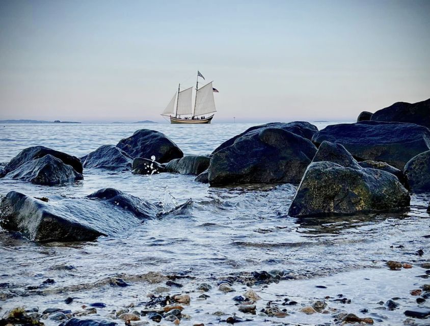 Salem: Historic Schooner Sailing Cruise - What you can see from Salem Sound: forts, lighthouses, and shoreline homes