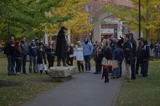 Salem's Best Ghost Tour - The route in plain English: Witch Trials Memorial to Essex Street Mall