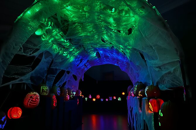 Salem's only Jack - O' - Lantern Festival - Entering Wicked Labyrinth at Hollowed Harvest